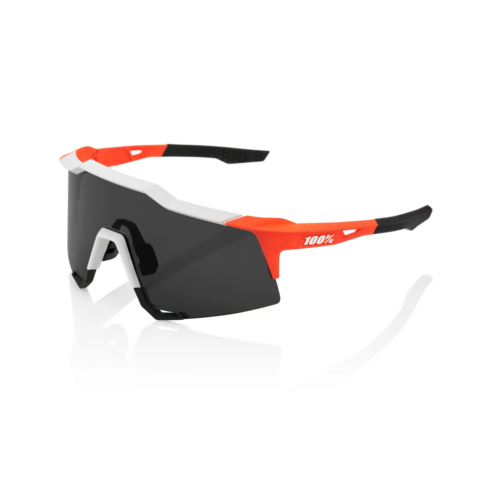 100% Sunglasses SPEEDCRAFT - Soft Tact Oxyfire - Smoke Lens