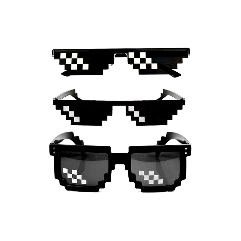 8-Bit Pixelated Sunglasses