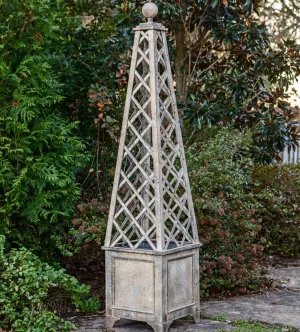 Aged Metal Trellis