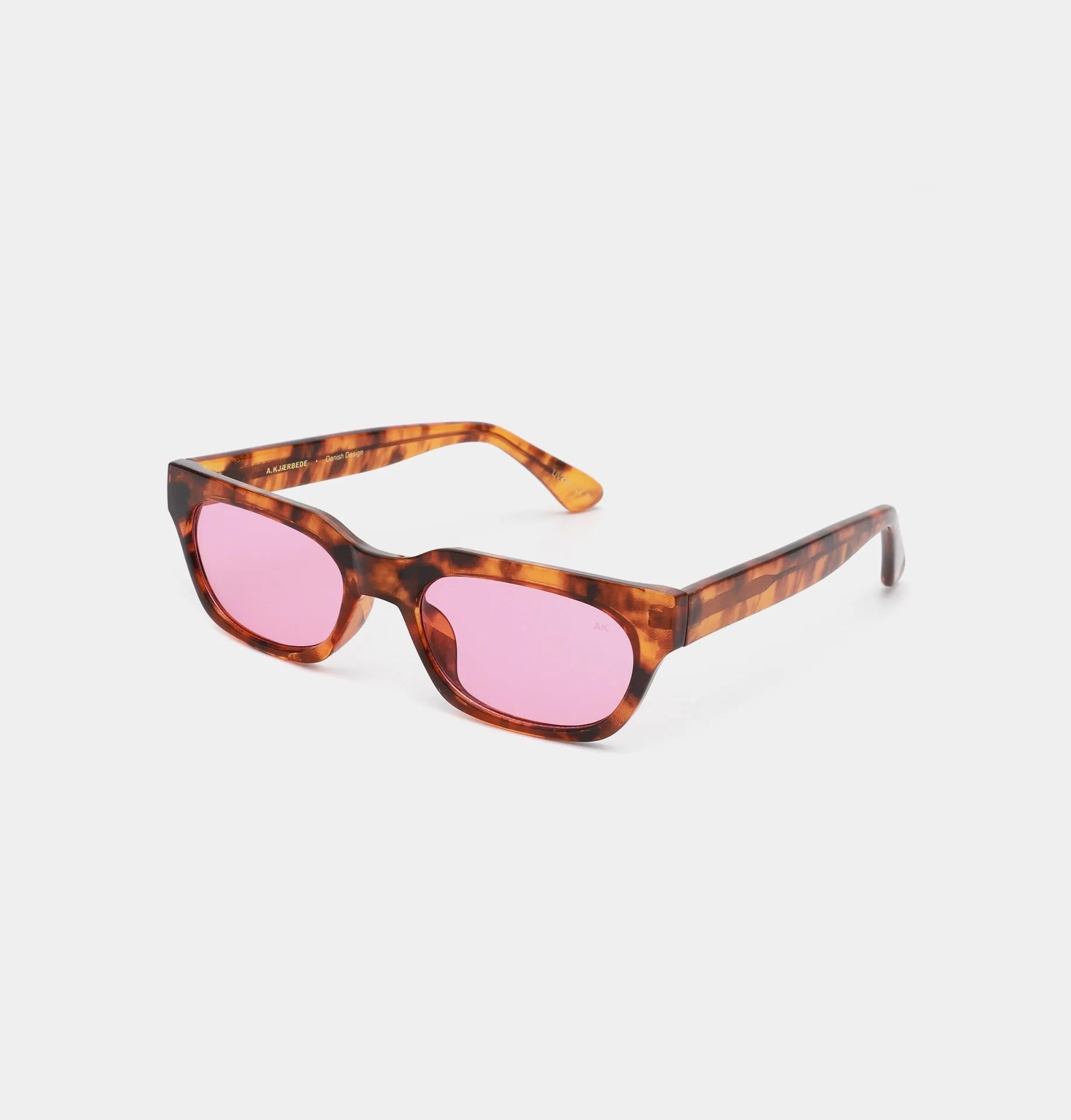 A.Kjaerbede Bror Havana Sunglasses with Stylish Tortoiseshell Frame