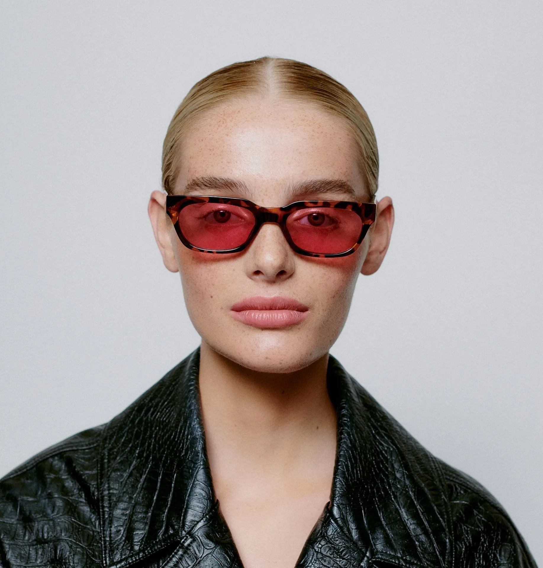 A.Kjaerbede Bror Havana Sunglasses with Stylish Tortoiseshell Frame