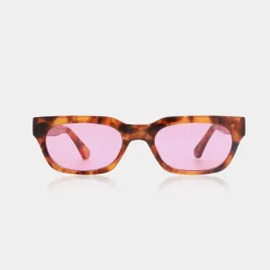 A.Kjaerbede Bror Havana Sunglasses with Stylish Tortoiseshell Frame