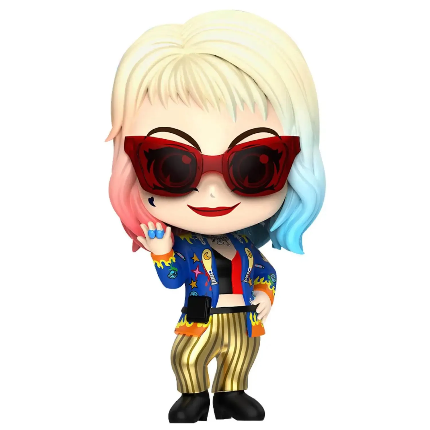 Birds of Prey Harley Quinn (Getaway Look Version) Cosbaby Figure