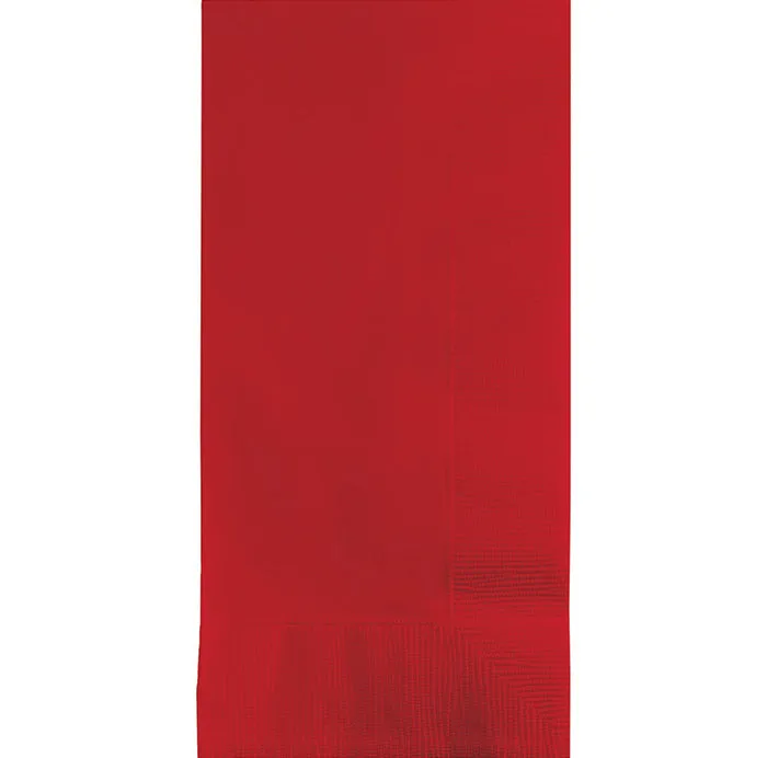 Bulk Classic Red 2 Ply Dinner Napkins (600 per Case)