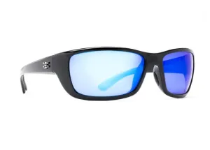 Calcutta Bimini Black Frames - Blue Mirror Lens - Polarized Sunglasses