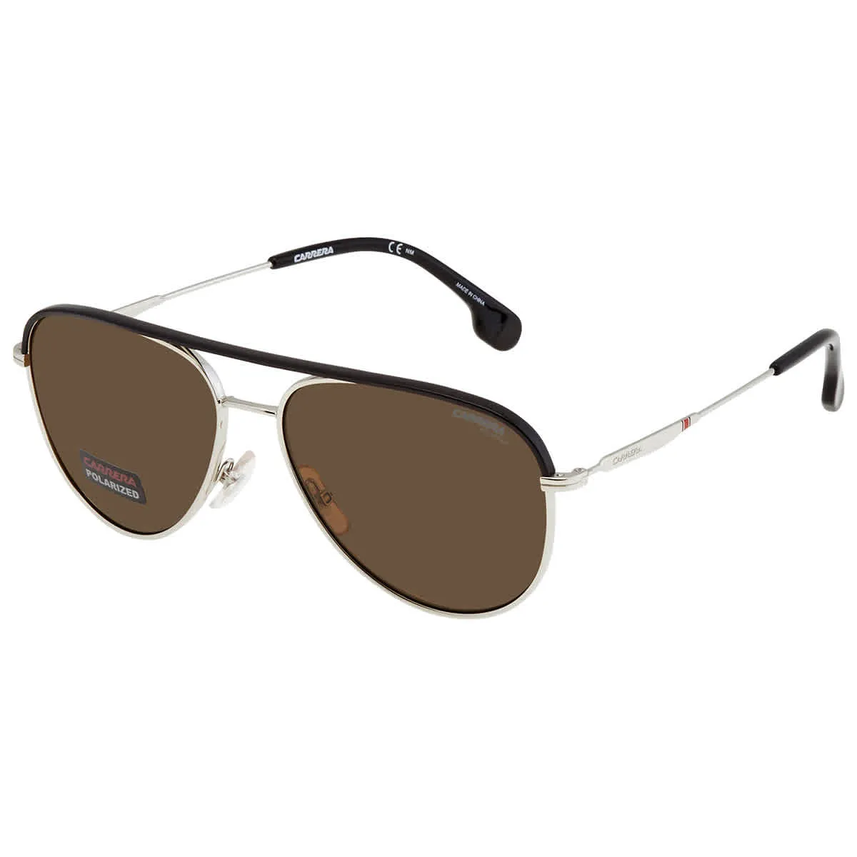 Carrera Men's Silver Tone Round Sunglasses 209/S 084J SP 58