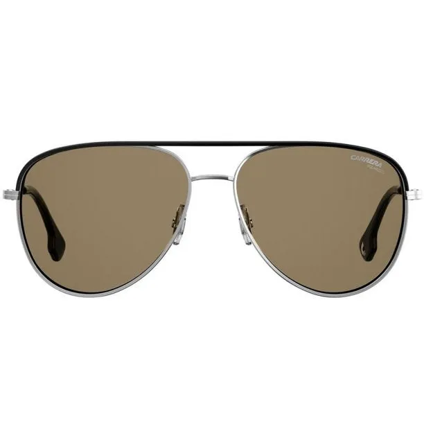 Carrera Men's Silver Tone Round Sunglasses 209/S 084J SP 58