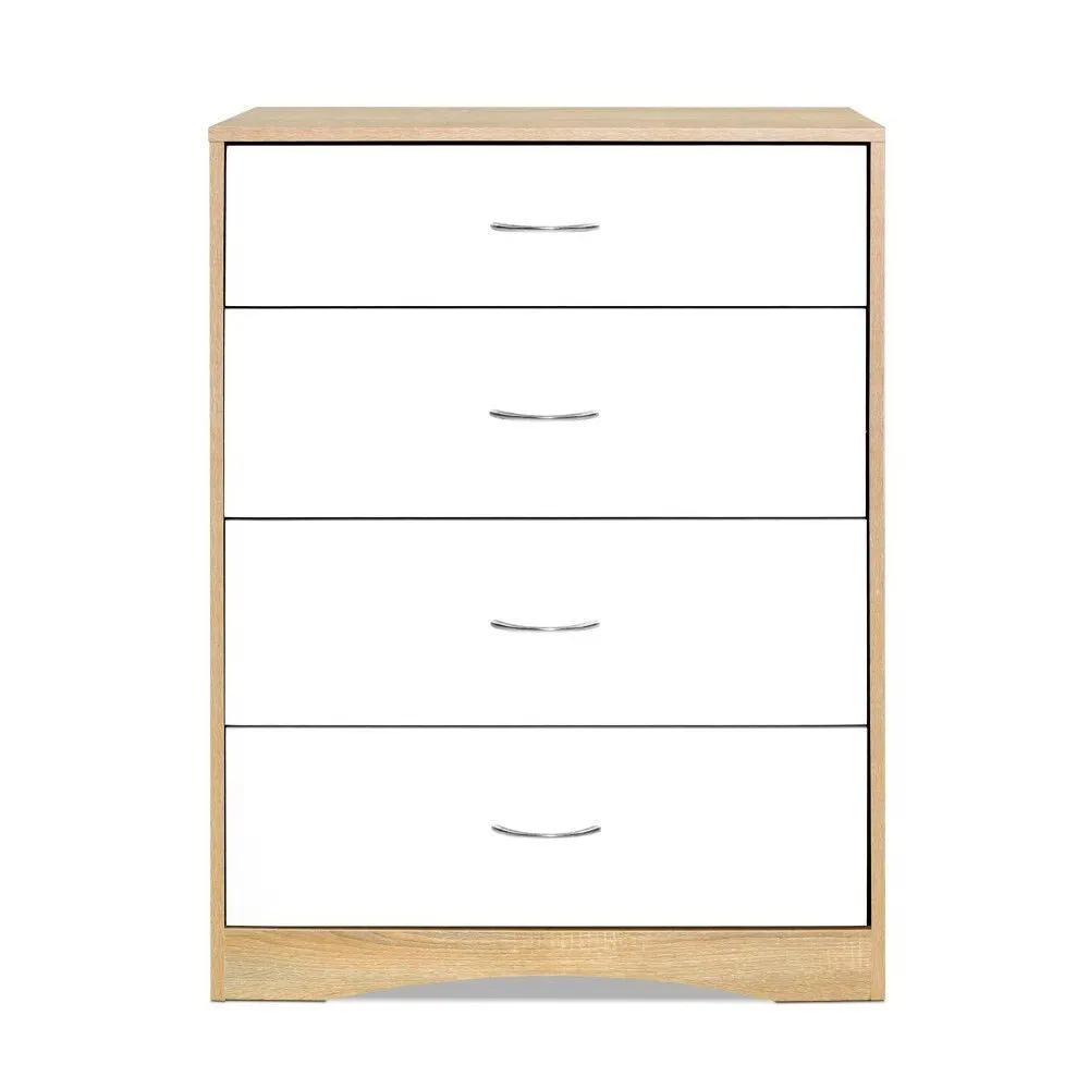 Chest of 4 Drawers Tallboy Dresser