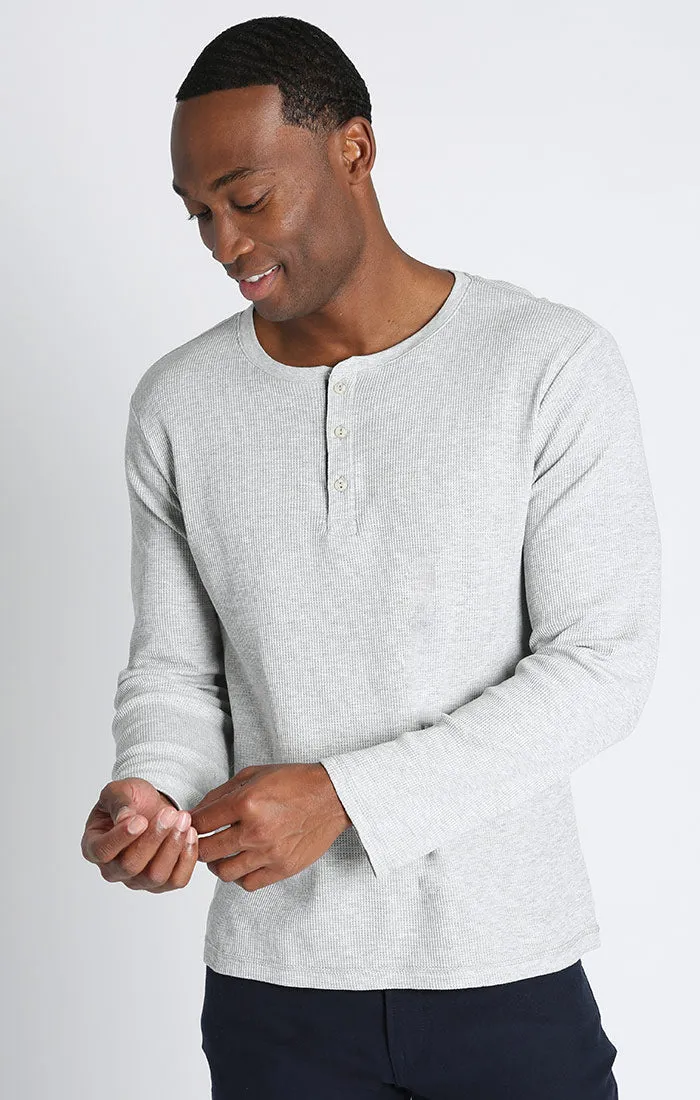 Classic Waffle Henley