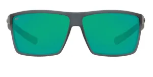 Costa Del Mar Rincon Matte Smoke Crystal Frame - Green Mirror 580 Glass Lens - Polarized Sunglasses