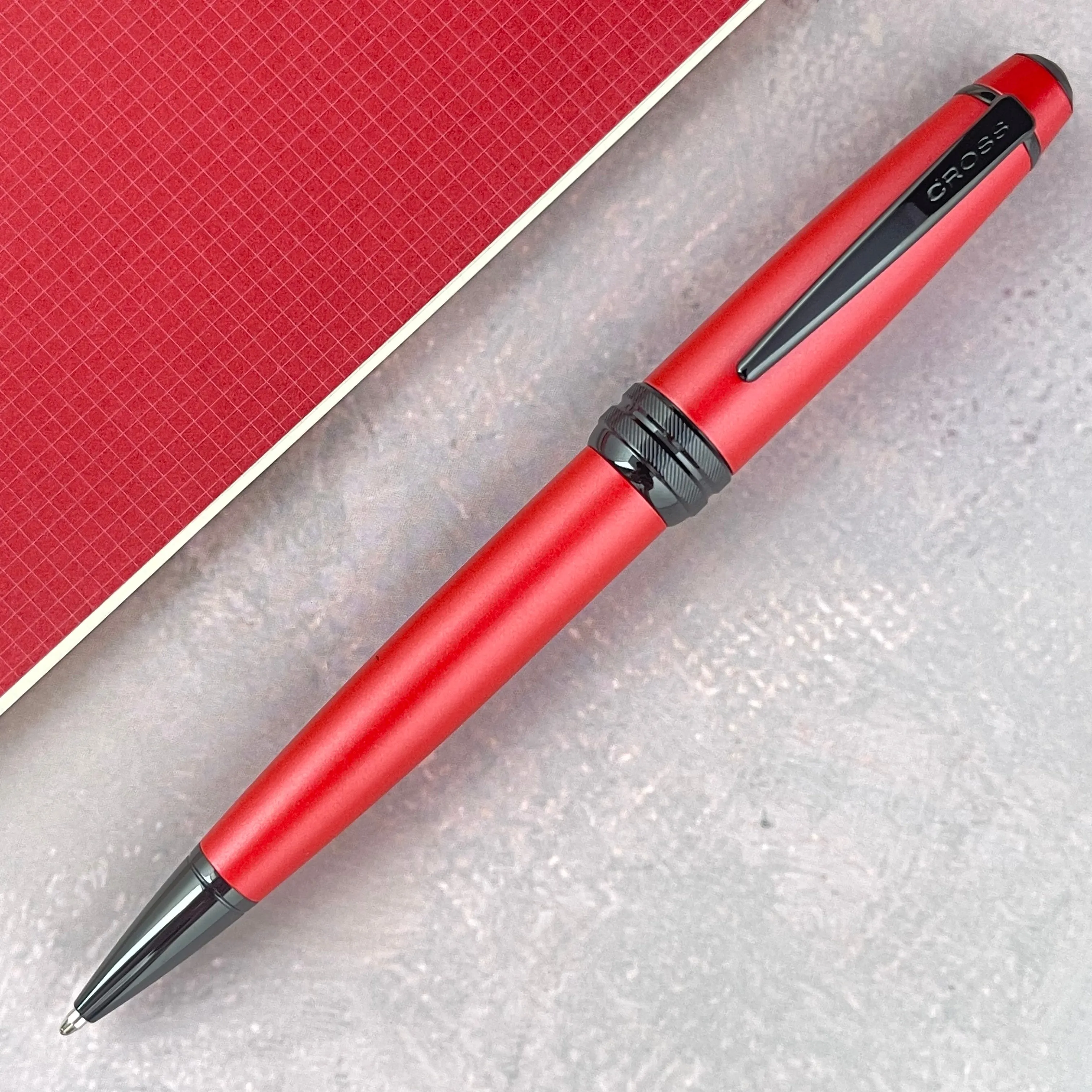 Cross Bailey Ballpoint Pen - Matte Red