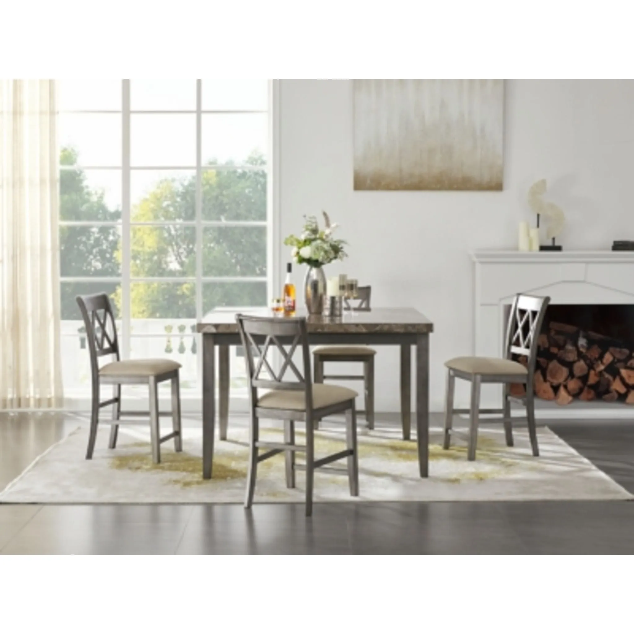 Curranberry Counter Dining Set