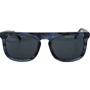 Dolce & Gabbana Elegant Blue Acetate Sunglasses