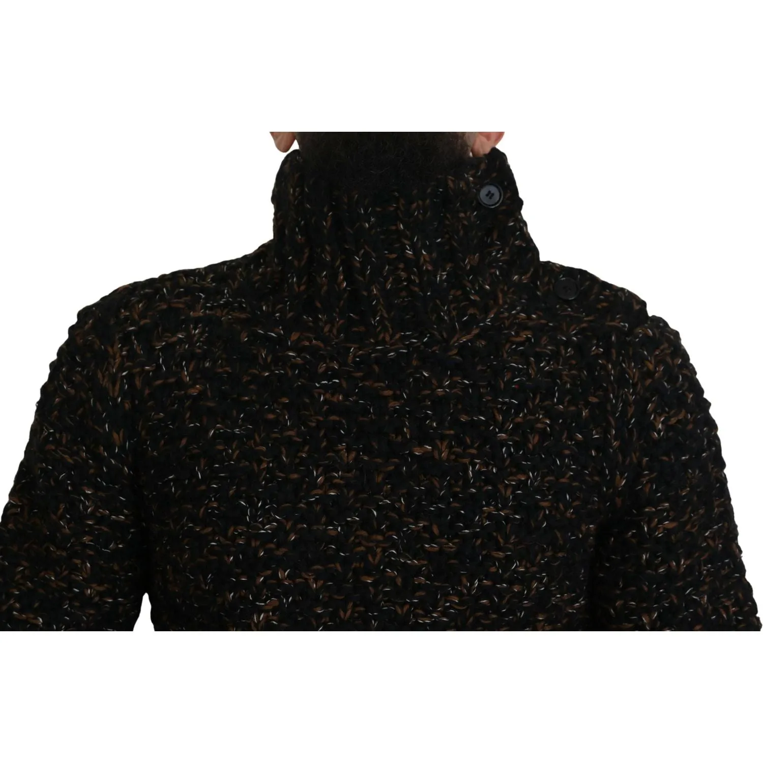 Dolce & Gabbana Elegant Turtleneck Sweater in Luxurious Wool Blend