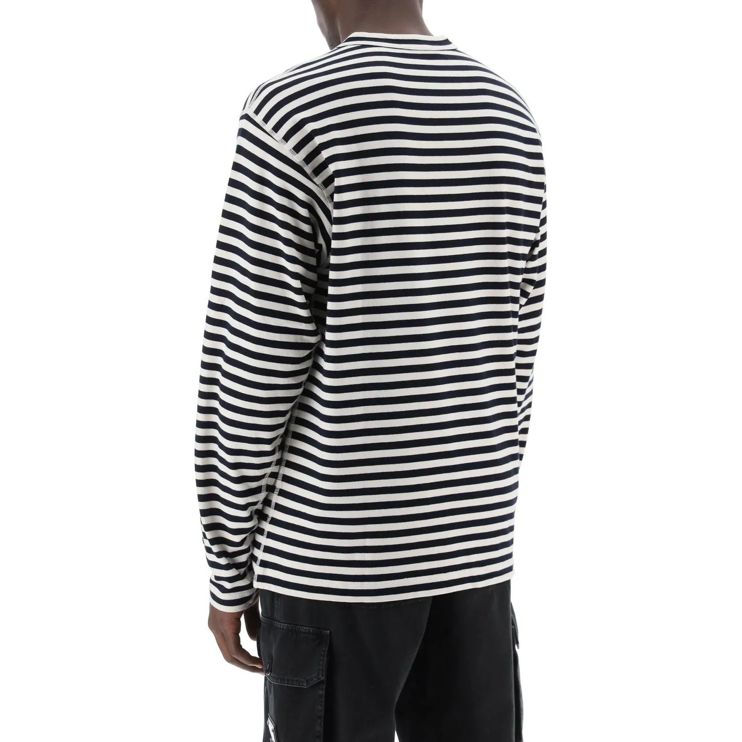 Dolce & Gabbana long-sleeved striped t-shirt