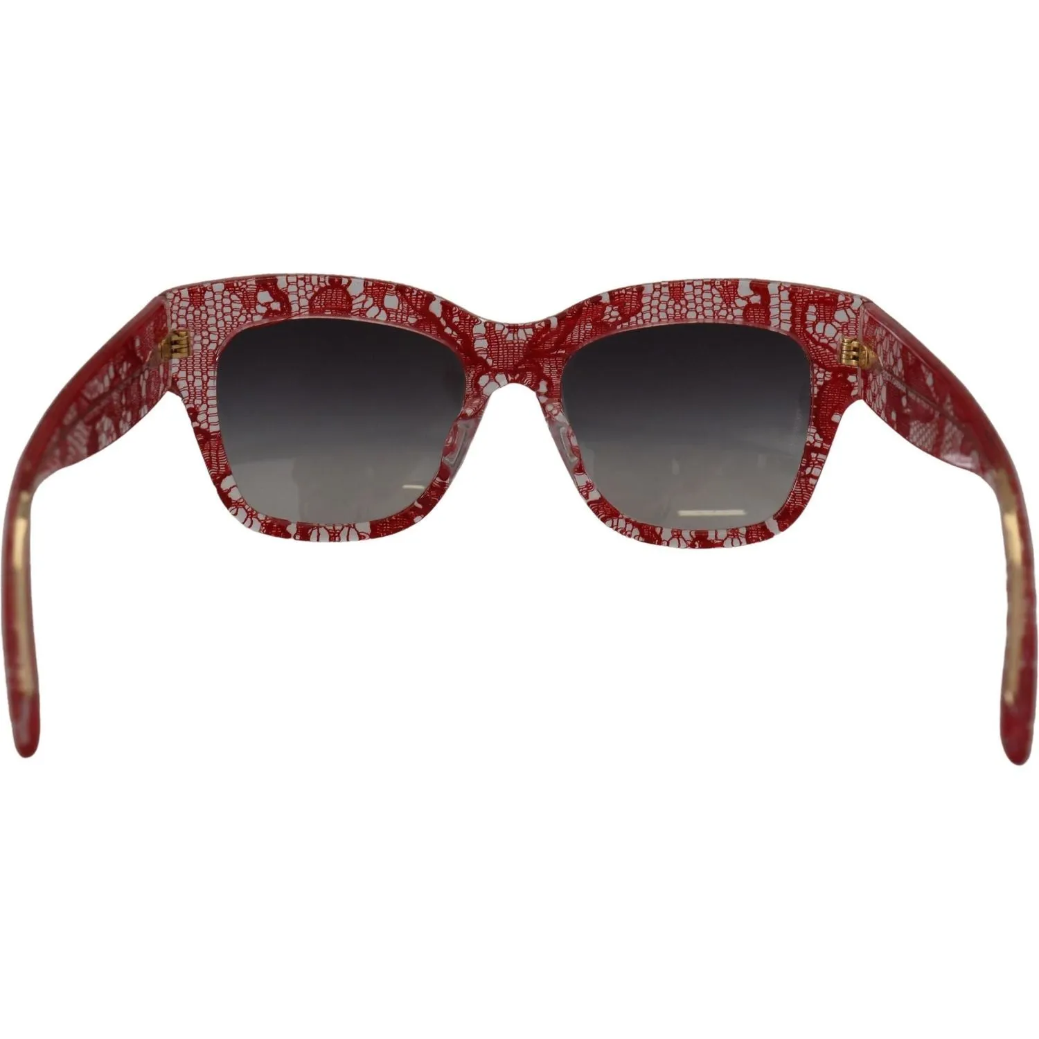 Dolce & Gabbana Sicilian Lace Accented Designer Sunglasses