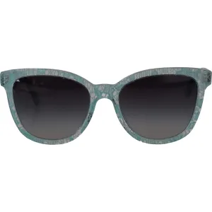 Dolce & Gabbana Sicilian Lace Crystal-Infused Sunglasses