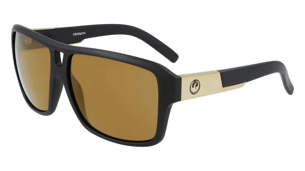 Dragon The Jam Sunglasses - Matte Black Lumalens Copper Ion