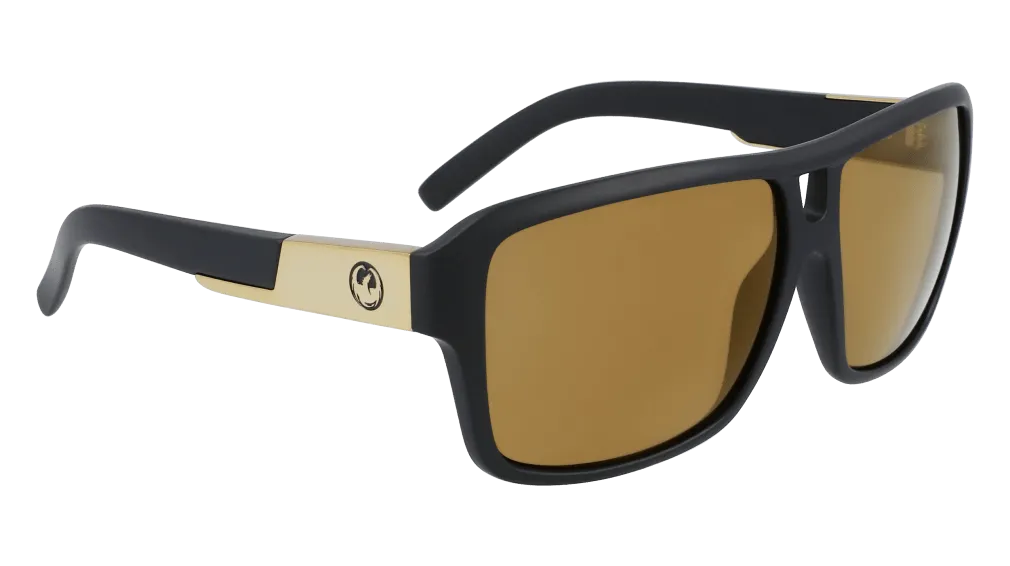 Dragon The Jam Sunglasses - Matte Black Lumalens Copper Ion