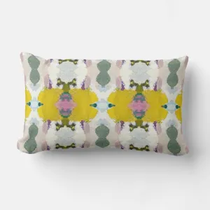 Emma Abstract Modern Art Throw Pillow