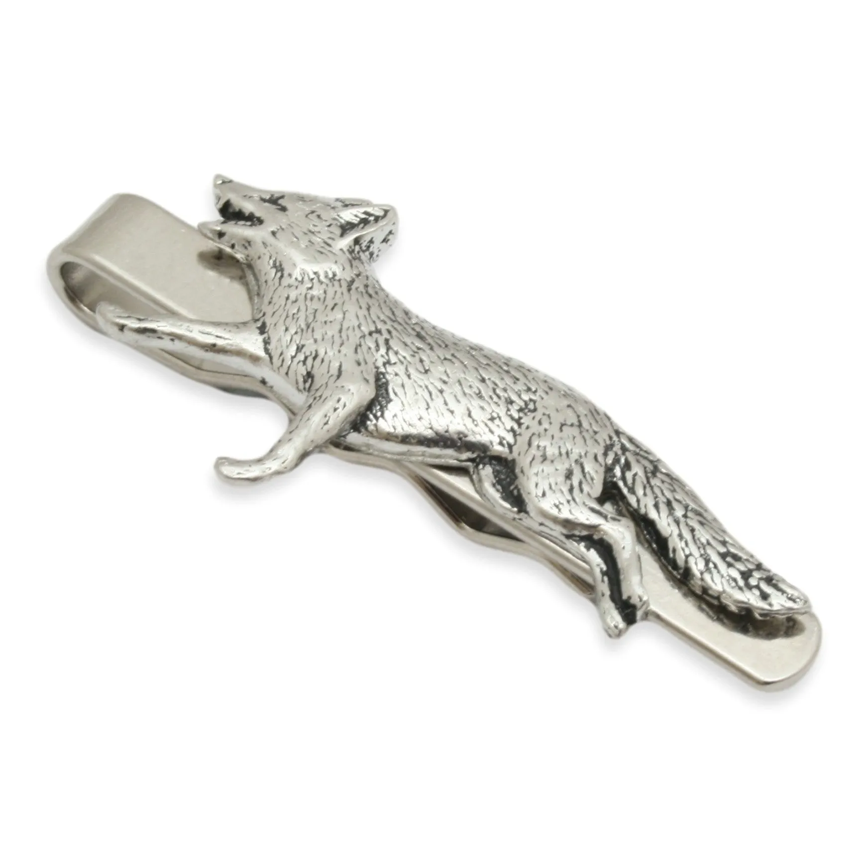 Fox Running Tie Bar Clasp