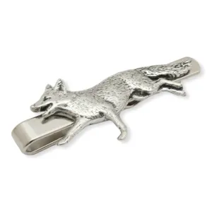 Fox Running Tie Bar Clasp