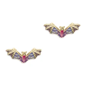 Halloween Bat Studs