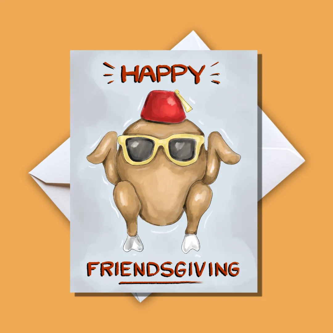 Happy Friendsgiving Card