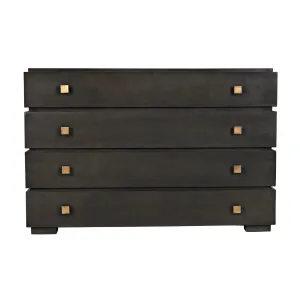 Hofman Wood Black Dresser