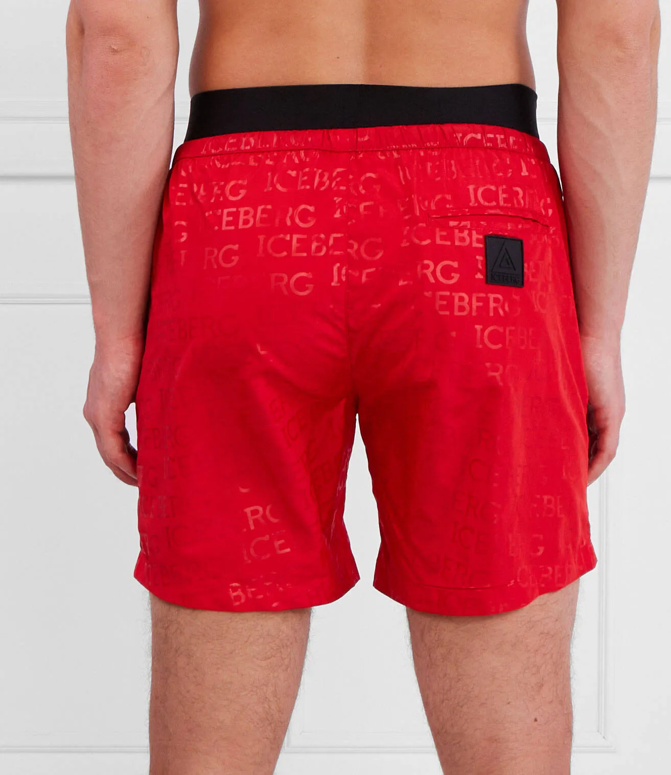 Iceberg Laminated Swim Short (RED) - IICE3MBM12RED