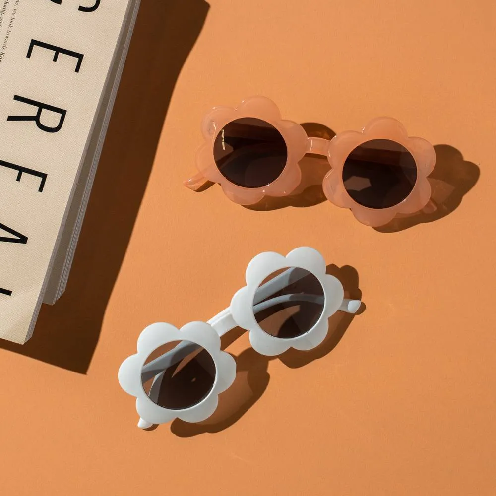 June Flower Sunglasses in Blush