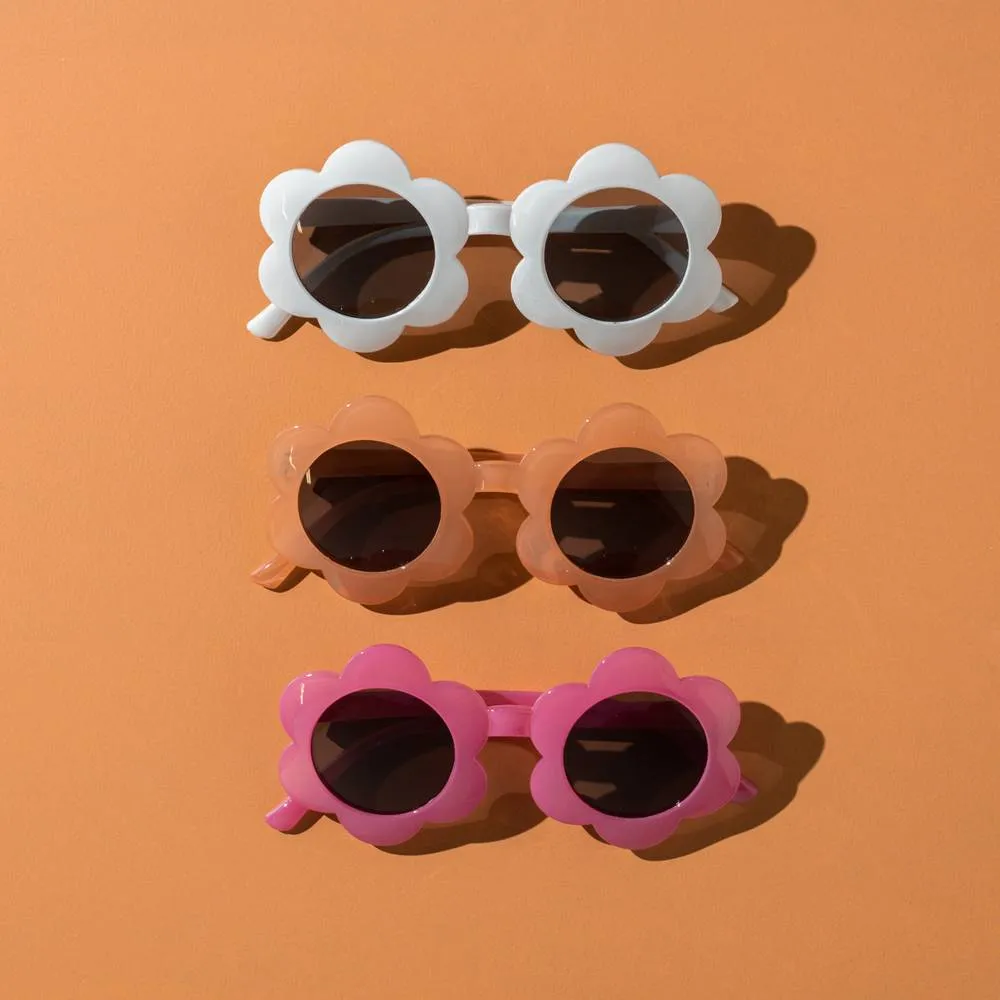 June Flower Sunglasses in Blush