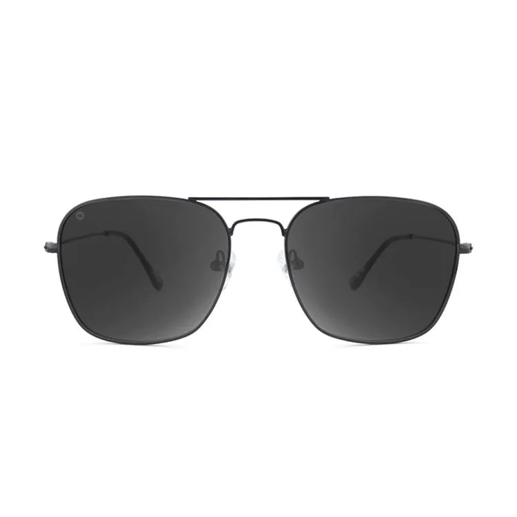 Knockaround Mount Evans Sunglasses - Black / Smoke