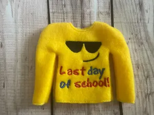 Last Day of School ITH Elf Shirt Sweater