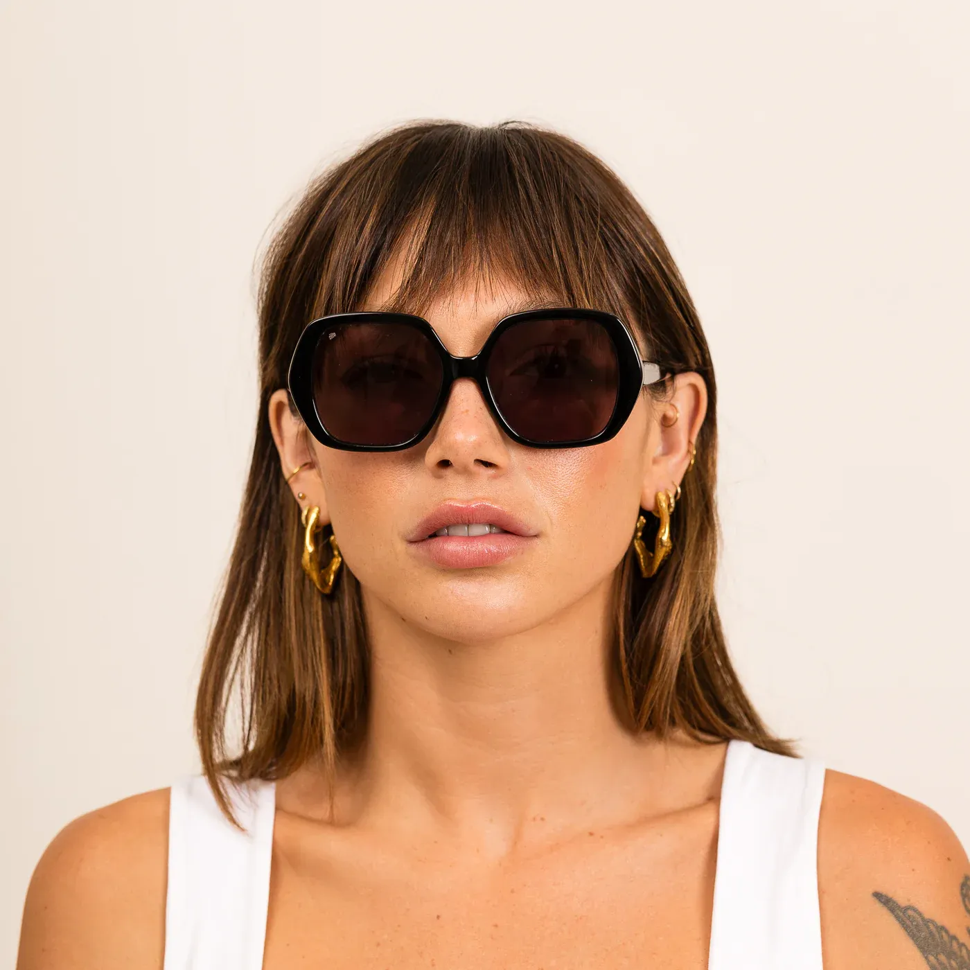 Lucca Sunglasses - Biscotti/Rosewood Gradient