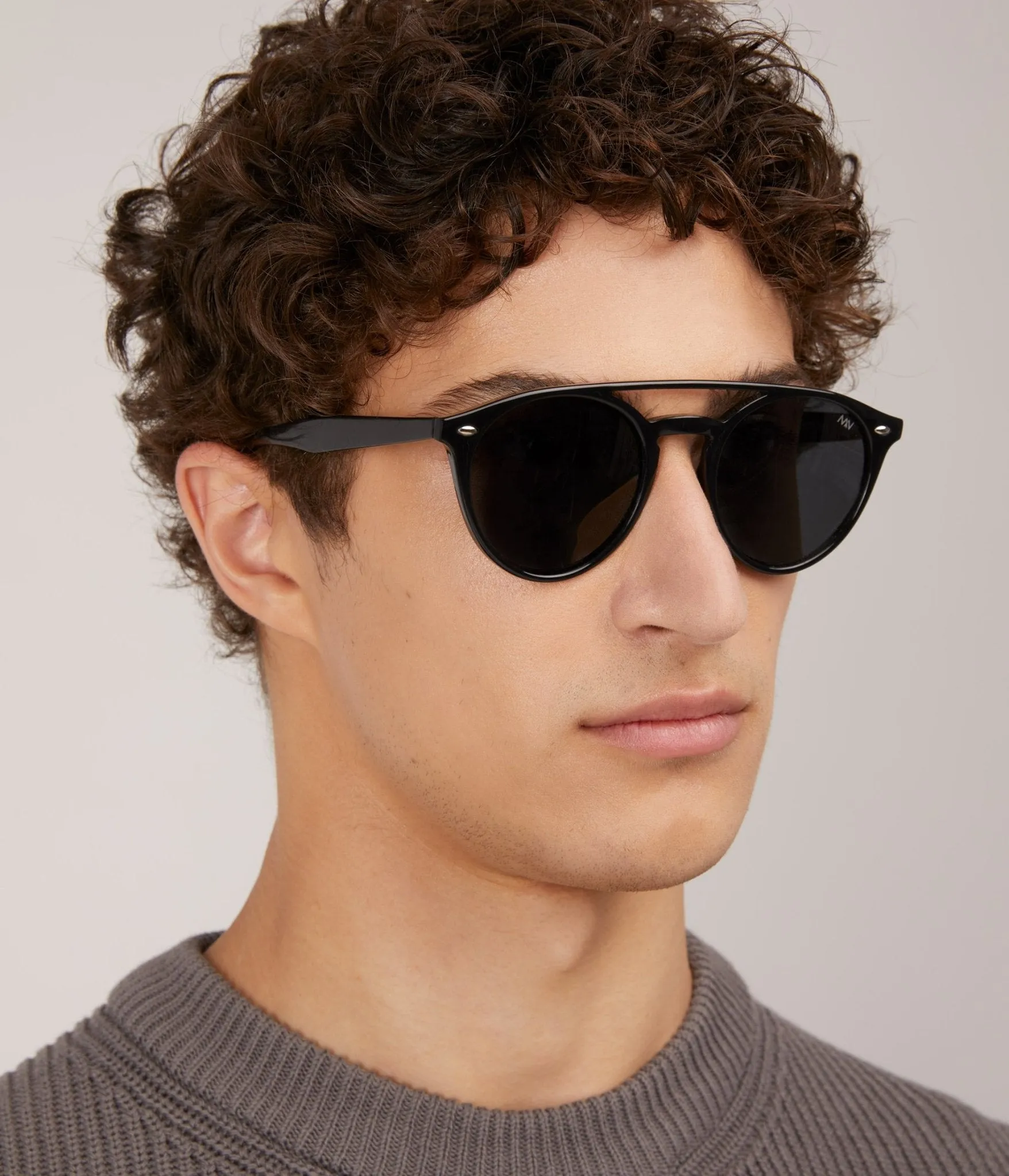 MATT&NAT LIN - Black Aviator Sunglasses