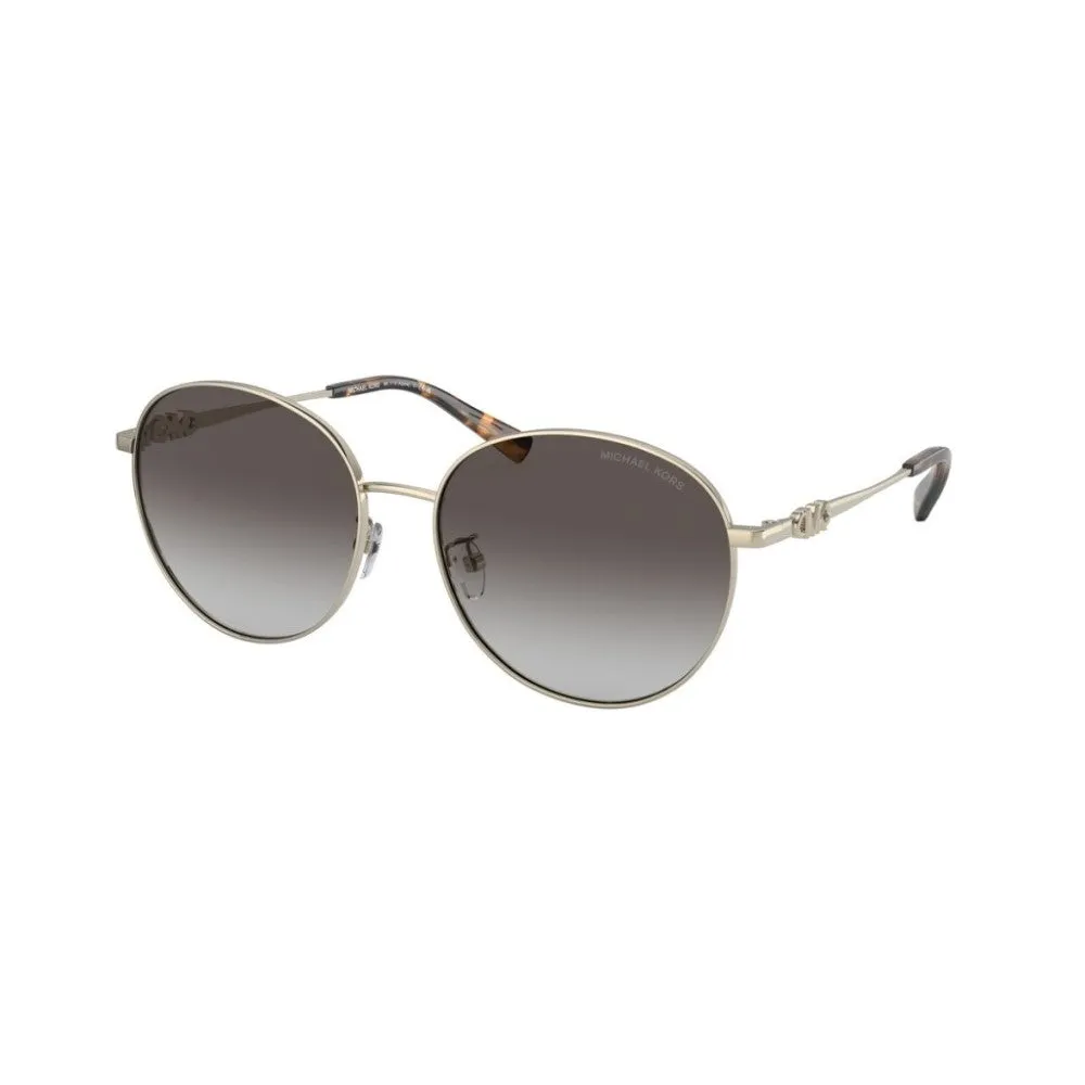 Michael Kors Alpine Non-Polarized Sunglasses - Gold/Dark Gray Gradient