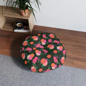 Miss Kit Floral Tufted BDSM Kneeling Cushion