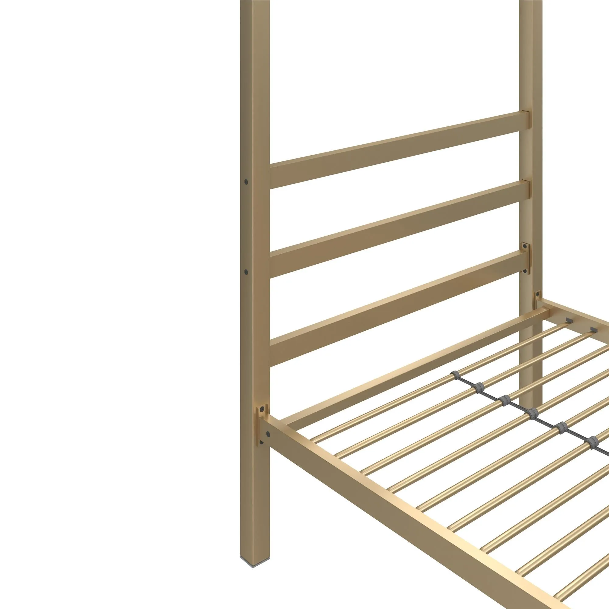 Modern Metal Canopy Bed Frame