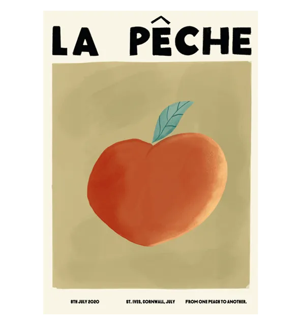 Natalia Bagniewska La Peche Poster