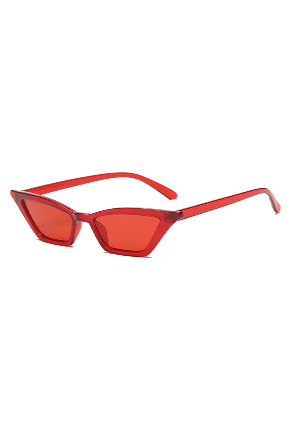 NEON Skinny Cat Eye Sunglasses