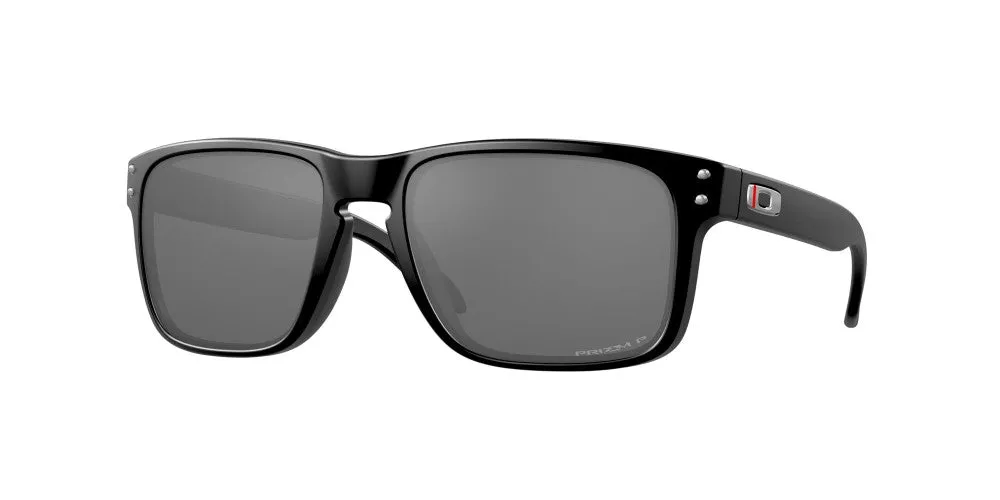 Oakley Mens Holbrook Matte Black Frames - Prizm Black Lens - Polarized Sunglasses