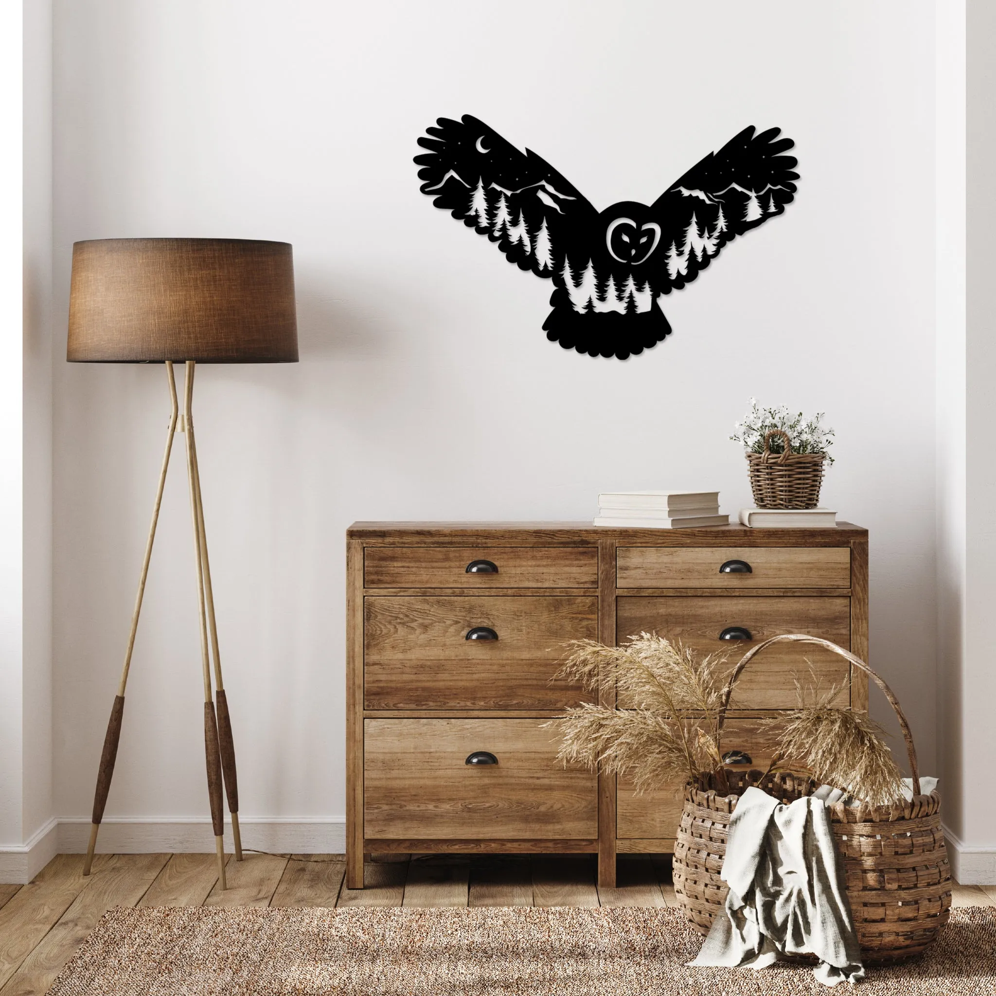 Owl - Metal Wall Art