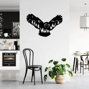 Owl - Metal Wall Art