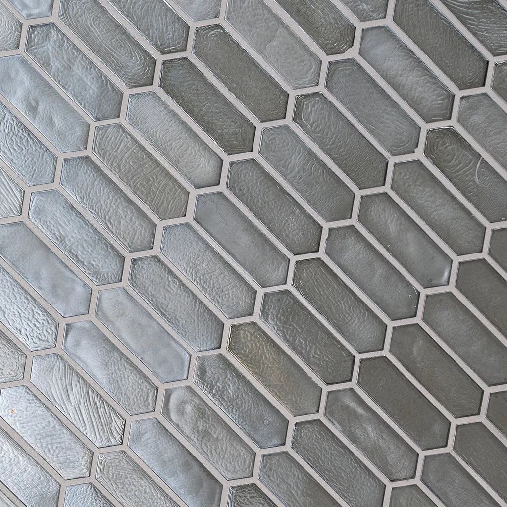 Pixie Grigia, Hexagon Mosaic - Glass Tile