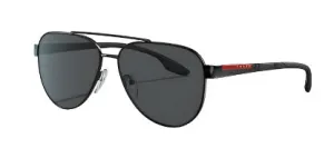 Prada Pilot Polarized Sunglasses - Black/Polarize Gray