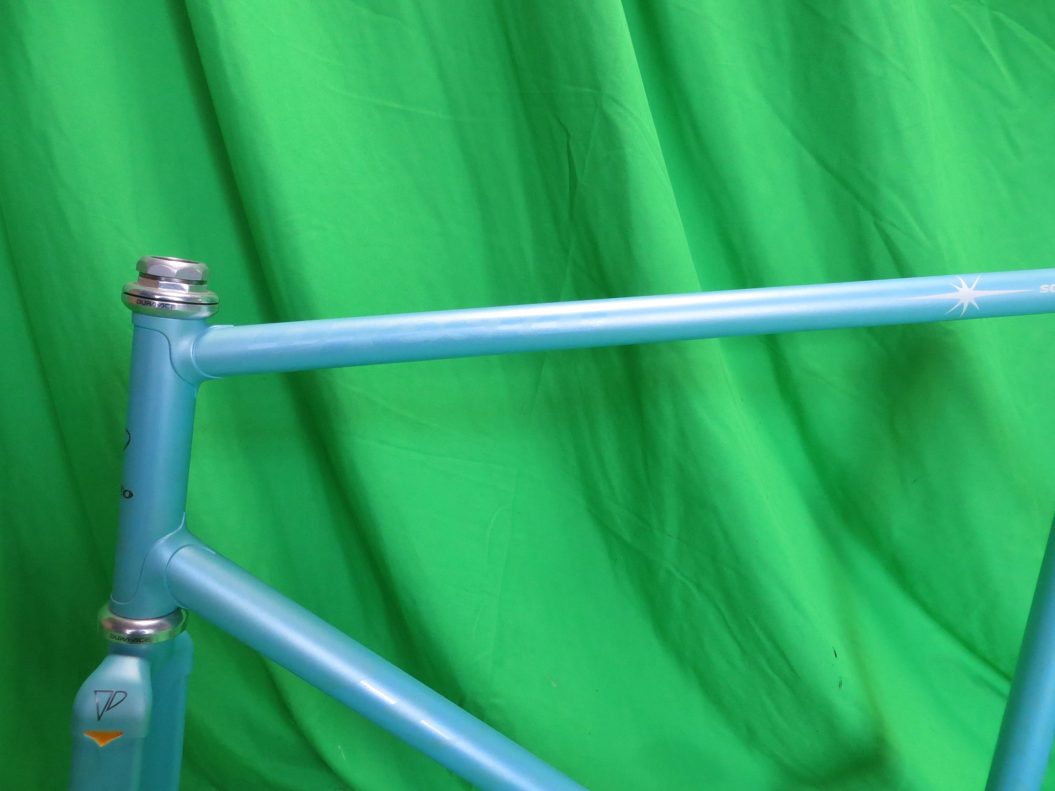 PRESTO Columbus Max Fork // Matte Light Blue / Gray Metallic Two Tone // 55cm Used by SS-Class