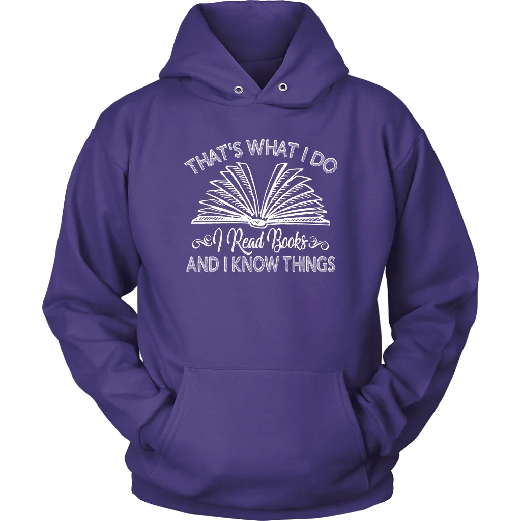 "I Read Books" Hoodie