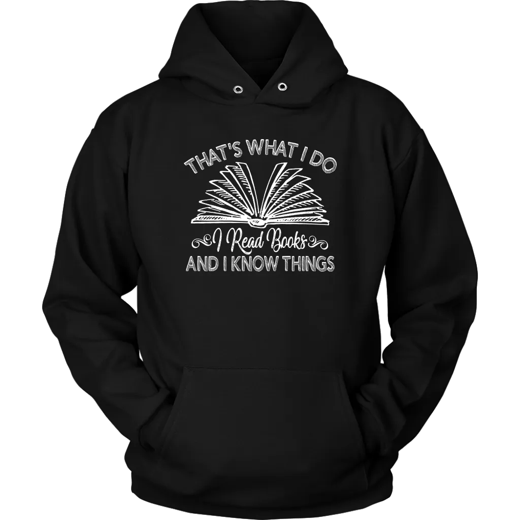 "I Read Books" Hoodie