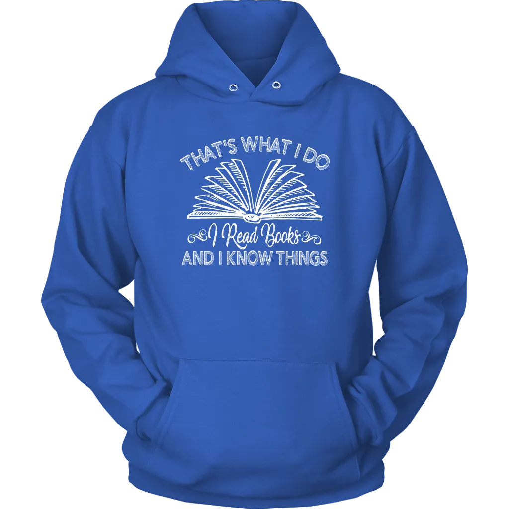 "I Read Books" Hoodie